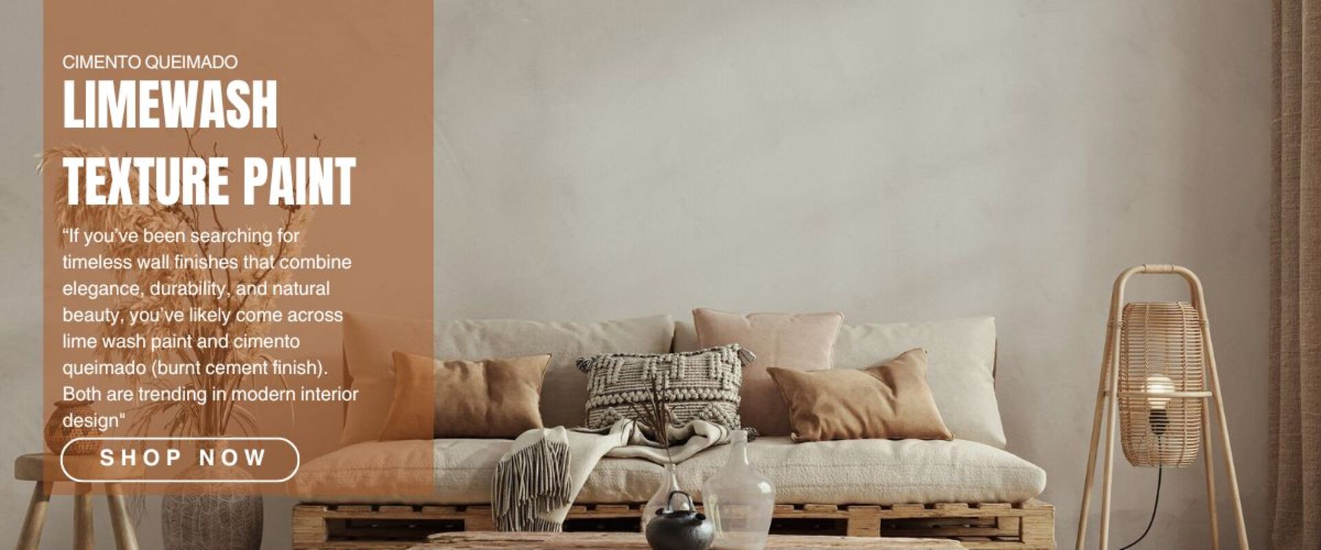 Limewash wall texture finish by Texture Bazaar