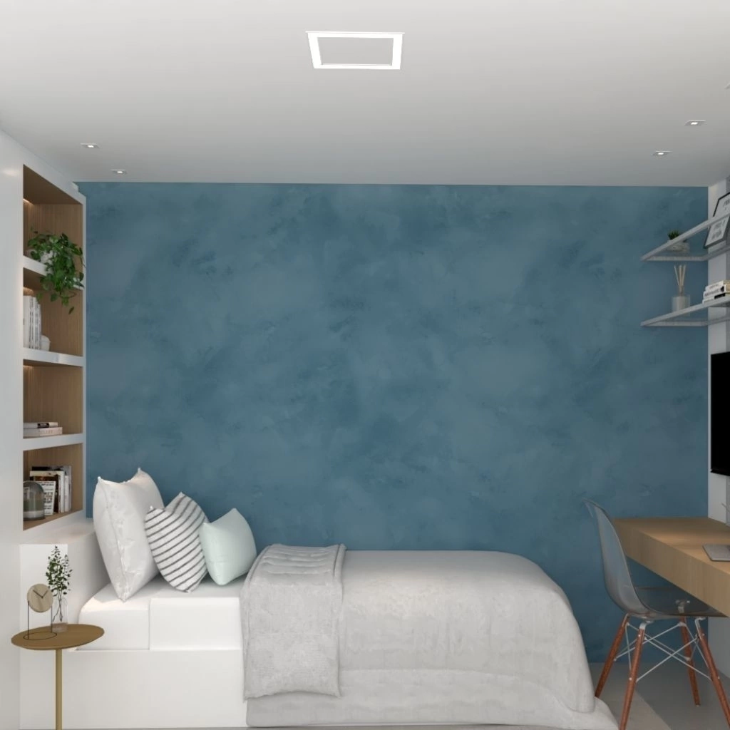 Cimento Queimado wall design smooth finish texture